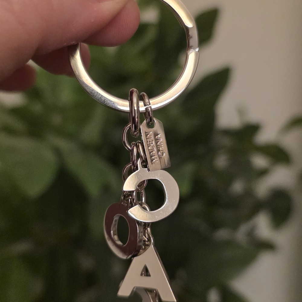 Coach Letter Charm - Silver - Picture 4 of 4